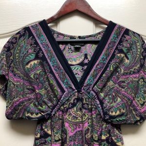 paisley tunic